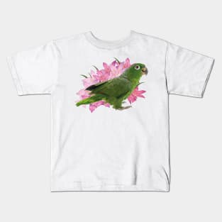 blue-crowned parrot Kids T-Shirt